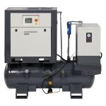 Винтовой компрессор Nordberg NCL10RD, прямой привод, 10 бар, IP55, 1000л/мин, 350л, 7,5кВт, осушитель