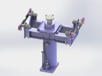 Подъемник канавный гидравлический КПН30Р800, 30т, грузовой