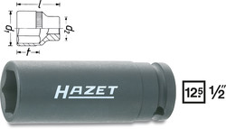 Головка ударная удлиненная 1/2" 22 мм HAZET 900SLG-22