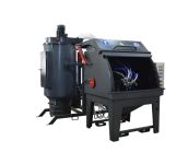 Пескоструйная камера ВМЗ КСО-110-И-ОБ-СФ-Р, инжекторная, 4-12 м2/час, с сепарацией, фильтром, и барабаном