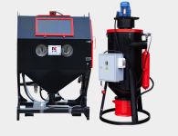 Пескоструйная камера PST-КСО-115-И-ФВ-М, инжекторная, фильтр-вентилятор, 1-3 м2/час