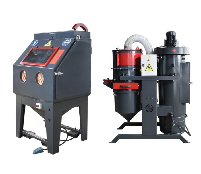 Пескоструйная камера ВМЗ КСО-140-И-СФ-Р, инжекторная, 1-3 м2/час