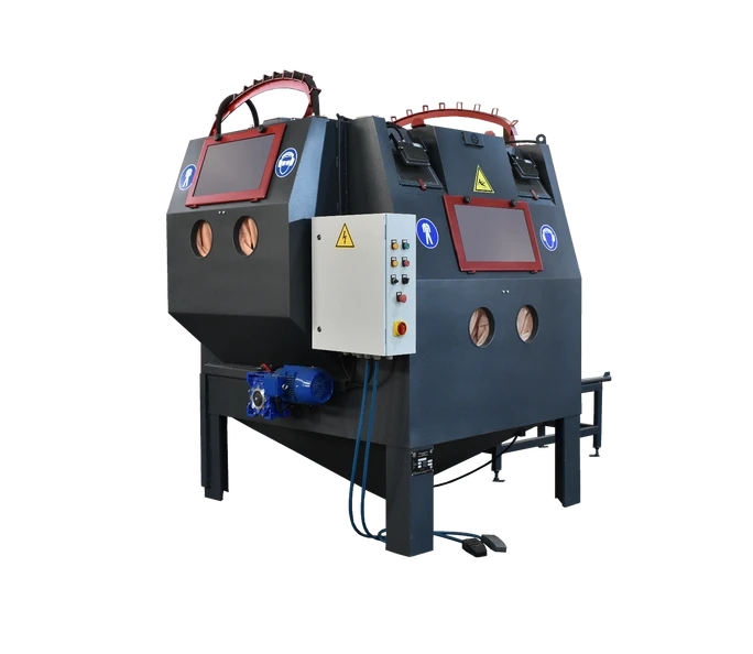 Пескоструйная камера ВМЗ КСО-150-Н-СФ-Р-ПСТ, напорная, 5-20 м2/час, с сепарацией и фильтром, поворотным столом