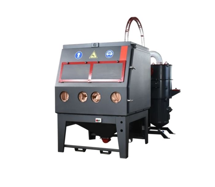 Пескоструйная камера ВМЗ КСО-160-Н-СФ-Р, напорная, 5-20 м2/час, с сепарацией и фильтром