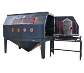 Пескоструйная камера ВМЗ КСО-200-Н-СФ-Р, напорная, 5-20 м2/час, с сепарацией и фильтром, поворотным столом