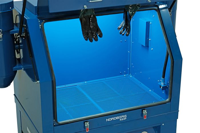 Пескоструйная камера напорная NORDBERG NS9P, 823 литров, с подачей абразива