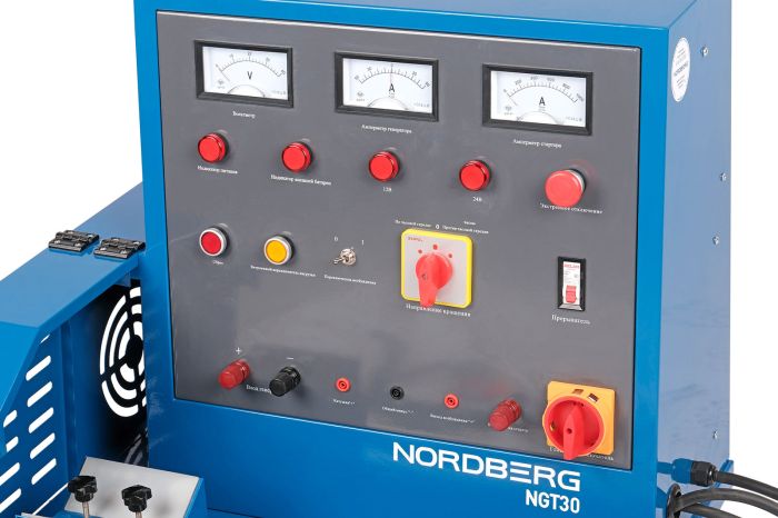 Электрический стенд для проверки генераторов и стартеров Nordberg NGT30, 380В