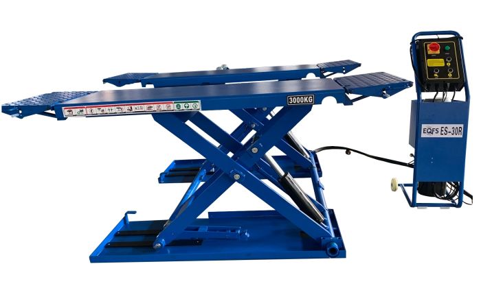 Подъемник автомобильный ножничный 3 тонны EQFS ES-30R, гидравлический, 220/380В