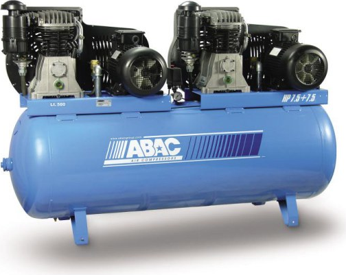 Поршневой компрессор Abac B7000/500 T7,5, ременной привод, масляный, 2056 л/мин, 380В