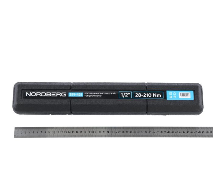 Динамометрический ключ Nordberg 291-421, предельный, 28-210 Нм, 1/2"
