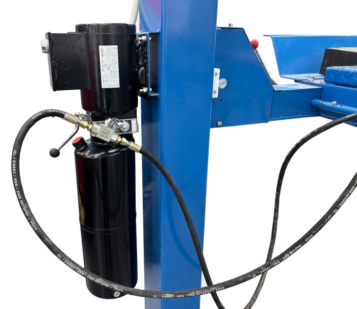 Подъемник четырехстоечный 4 тонны Техносоюз F4D-4, электрогидравлический, для сход-развала, 220/380В