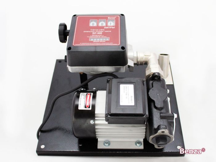 Мобильная топливораздаточная колонка Benza 24-220-57Р, 57л/мин, 220В для перекачки дизельного топлива