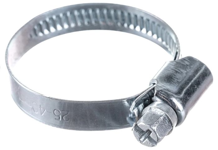 Червячный хомут оцинк Gigant 25-40 мм/9 W1, 25 шт G/1/31