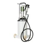 Нагнетатель смазки (солидолонагнетатель) Lubeworks POP013, пневматический, 13л