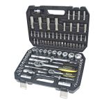 Набор торцевых головок 6-гранных ЭВРИКА ER-80094, 1/4", 1/2"DR,  94 пр.