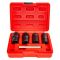 Набор головок для поврежденных болтов и гаек ЭВРИКА ER-86139, 1/2", 17-22мм, 5пр.