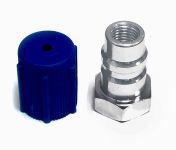 Вентиль переходник Car-Tool CT-M1024, через LP с ниппелем