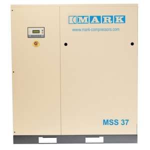 Винтовой компрессор MARK MSS-37A/8 электрический, ременной без ресивера, 380 В