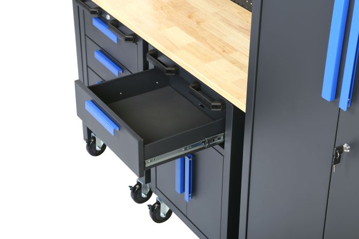 Набор мебели для мастерских Nordberg TT117, с экраном, ящиками, тележкой, шкафом