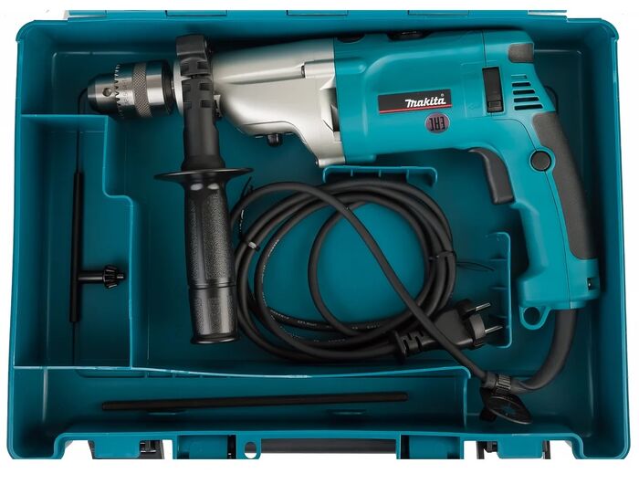 Дрель электрическая ударная Makita HP 2070, 16-40мм, 1010Вт