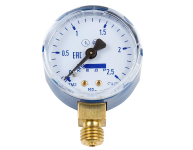 Манометр КЕДР ТМ2 Кислород, (0-2,5 МПа, кл.2,5, М12Х1,5) О2-У