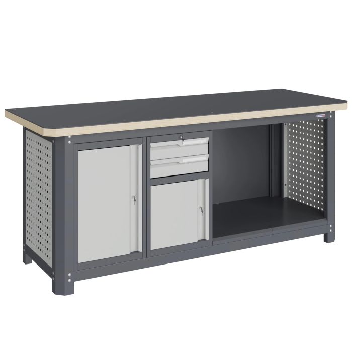 Модульный верстак Верстакофф MCN 2052.S79.11, 2 тумбы, 2 ящика