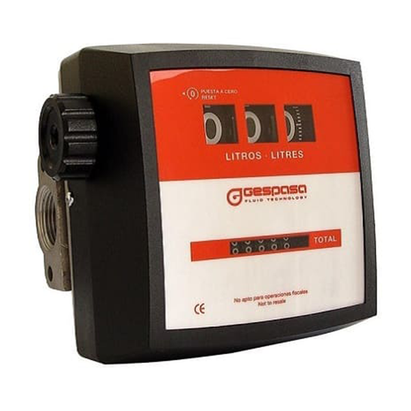 Счетчик дизельного топлива Gespasa MG 80А (32300-CF00000), механический, расходомер топлива, 90л/мин