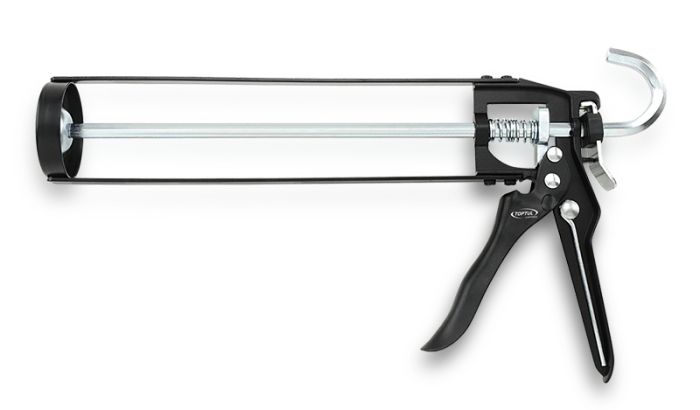 Пистолет для герметика скелетный 300мл TOPTUL