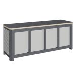 Модульный верстак Верстакофф MCN 2052.S7777, 4 тумбы с дверцами