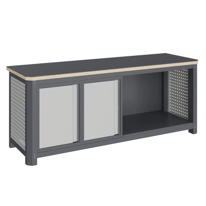 Модульный верстак Верстакофф MCN 2052.S77.11, 2 тумбы с дверцами