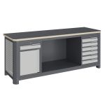 Модульный верстак Верстакофф MCN 2052.S68.11, 2 тумбы, 1+6 ящиков