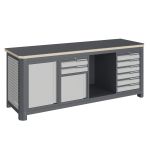 Модульный верстак Верстакофф MCN 2052.S679.1, 3 тумбы, 2+6 ящиков