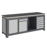 Модульный верстак Верстакофф MCN 2052.S678.1, 3 тумбы, 1+6 ящиков