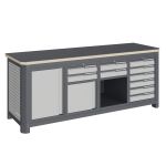 Модульный верстак Верстакофф MCN 2052.S2679.2, 4 тумбы, 2+2+6 ящиков