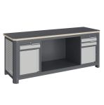 Верстак Верстакофф MCN 2052.S89.11, 2 тумбы, 1+2 ящика, дверцы