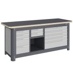 Модульный верстак Верстакофф MCN 2052.S24L5.2, 3 тумбы, 4+2+5 ящиков