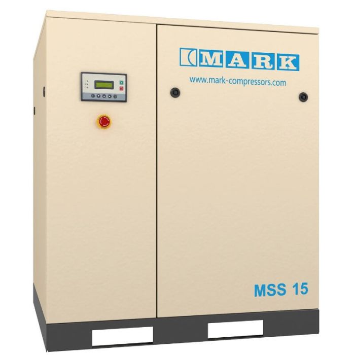Винтовой компрессор MARK MSS-15A/10 электрический, ременной без ресивера, 380 В