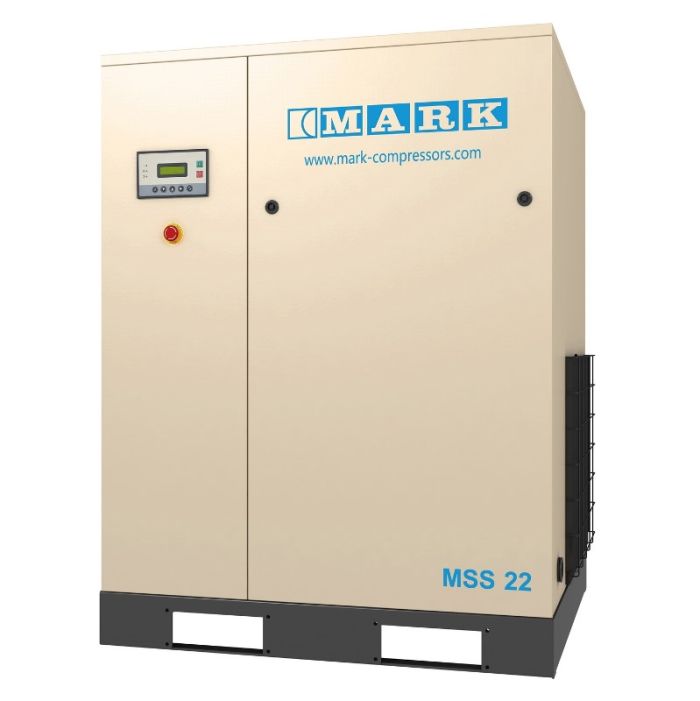 Винтовой компрессор MARK MSS-22A/8 электрический, ременной без ресивера, 380 В