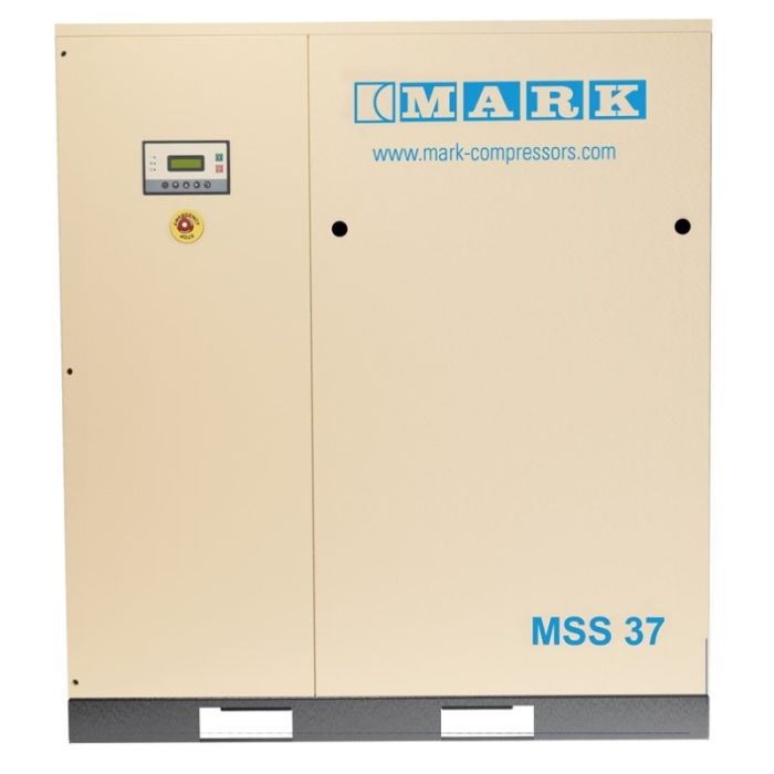 Винтовой компрессор MARK MSS-37A/10 электрический, ременной без ресивера, 380 В
