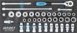 Набор торцевых головок Hazet 163-379/38