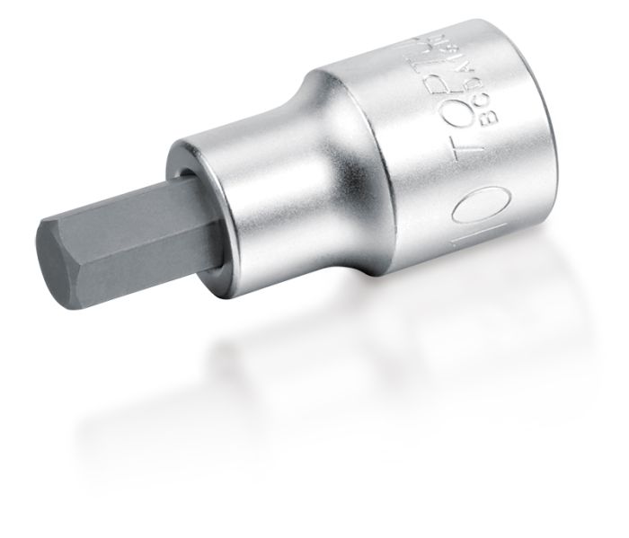 Головка торцевая с шестигранной вставкой HEX 3/4" 22 мм L=79 мм TOPTUL BCDA2422