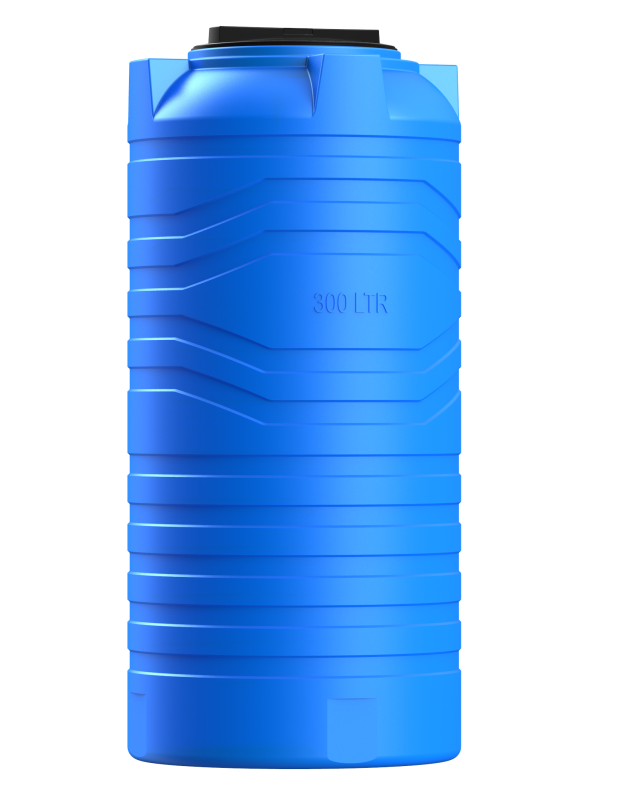 Емкость цилиндрическая Polimer-Group N 300, 300 литров, в ассортименте