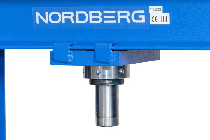 Пресс гидравлический ручной 20 тонн Nordberg ECO N3620L, напольный, гаражный