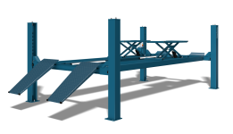 Подъемник четырехстоечный 6,5 тонн Nussbaum COMBI LIFT 4.65 S Plus, электрогидравлический, для слесарных работ, 380В