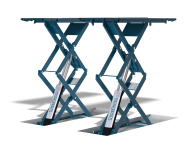 Подъемник автомобильный ножничный 3,2 тонны Nussbaum JUMBO LIFT NT 3500 UF, электрогидравлический, 380В