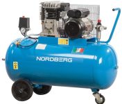 Поршневой компрессор NORDBERG NC100/360_220, ременной привод, масляный, 360 л/мин, 220В