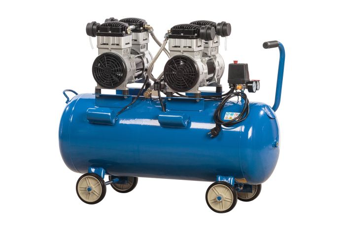 Поршневой компрессор NORDBERG NCEO100/400, прямой привод, безмасляный, 400л/мин, 100л, 220В