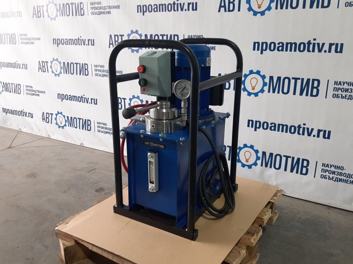 Электрогидравлическая станция Автомотив НГЭ700.8.08/5, 8 л, 700 бар