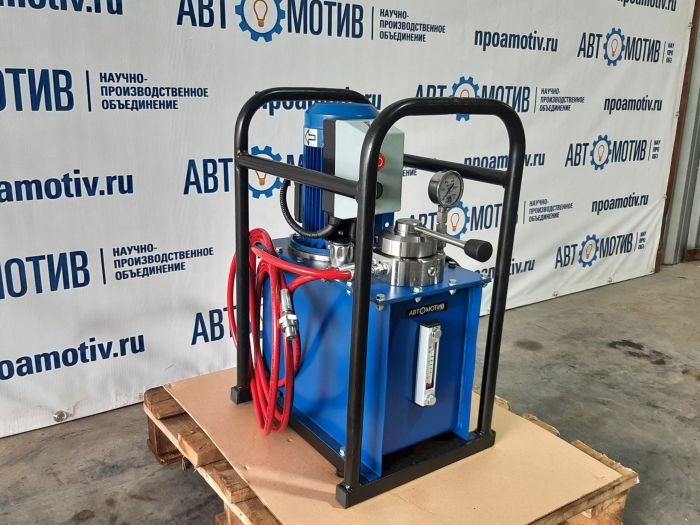 Электрогидравлическая станция Автомотив НГЭ700.8.08/5, 8 л, 700 бар