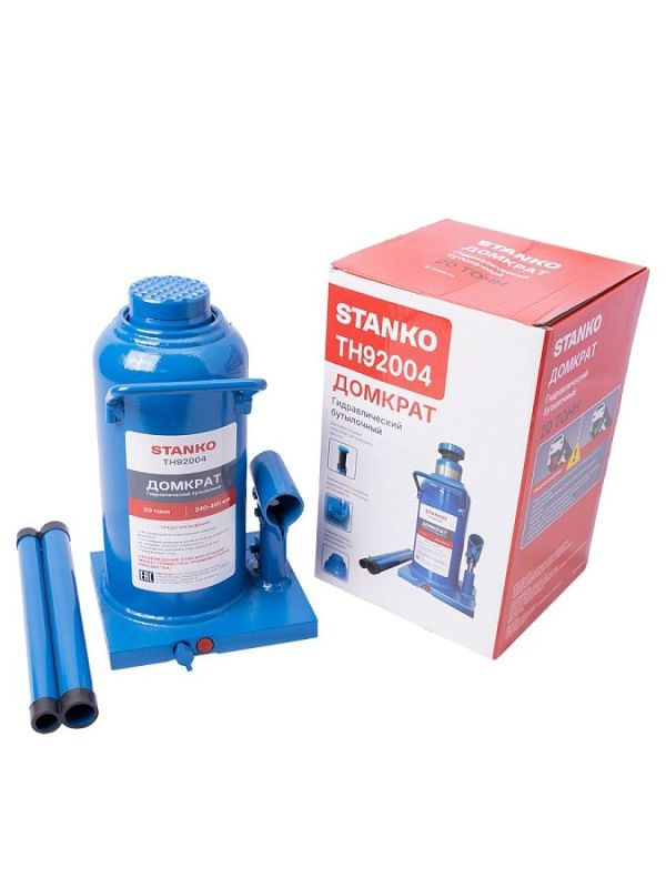 Домкрат бутылочный гидравлический 20 тонн STANKO TH92004, автомобильный